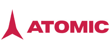 Atomic logo rød