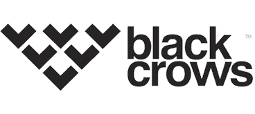 Black Crows logo sort