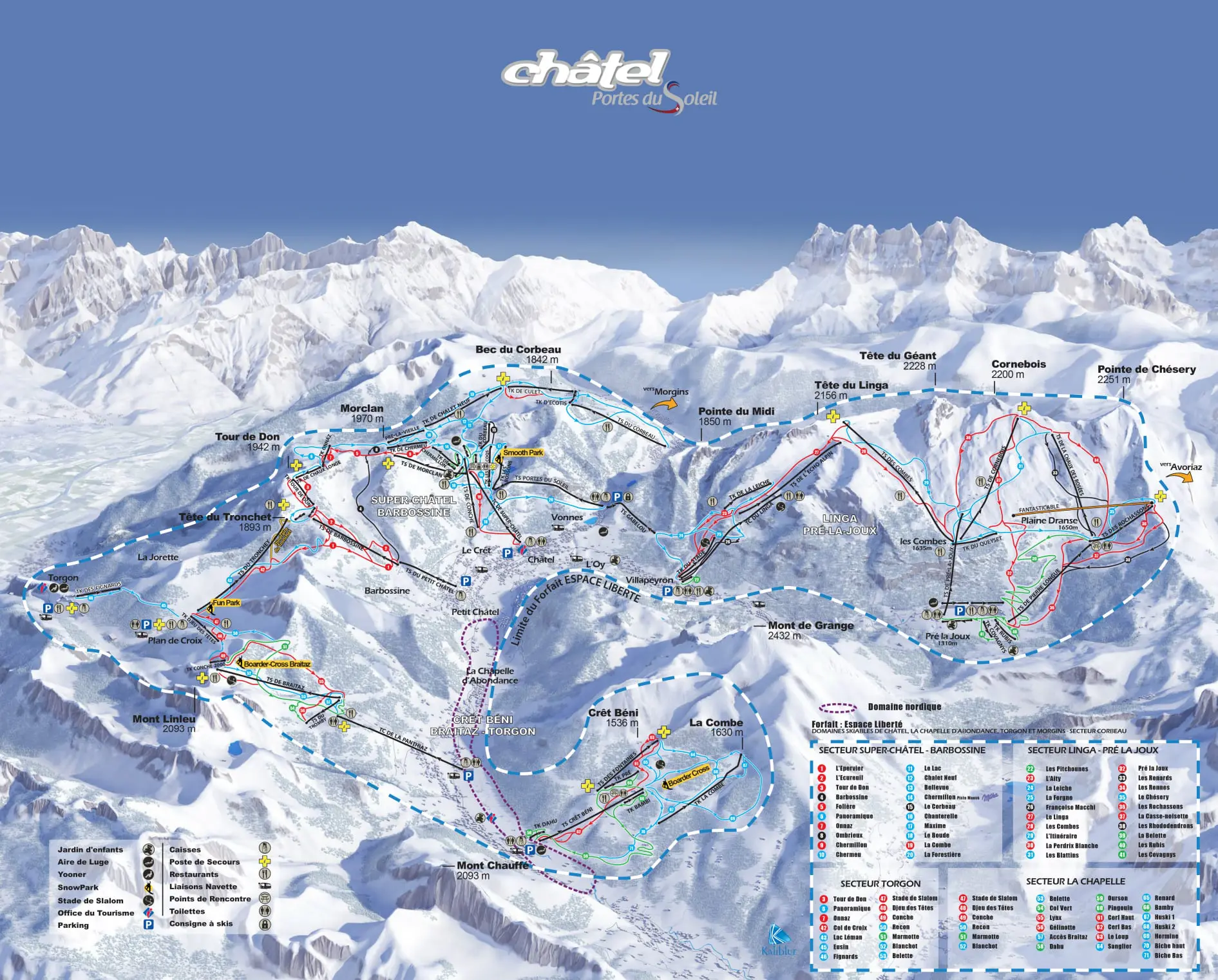 Chatel Pistekort