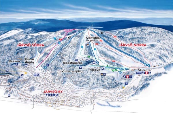 Skiferie Sverige 14 Järvsö