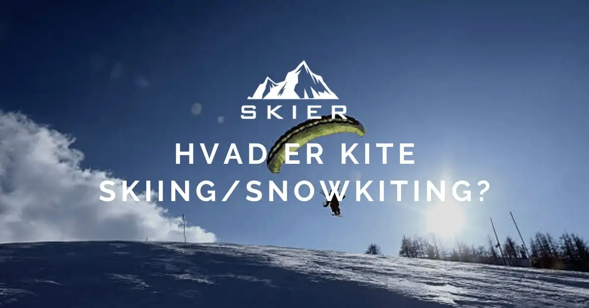 Hvad er kite skiing snowkiting