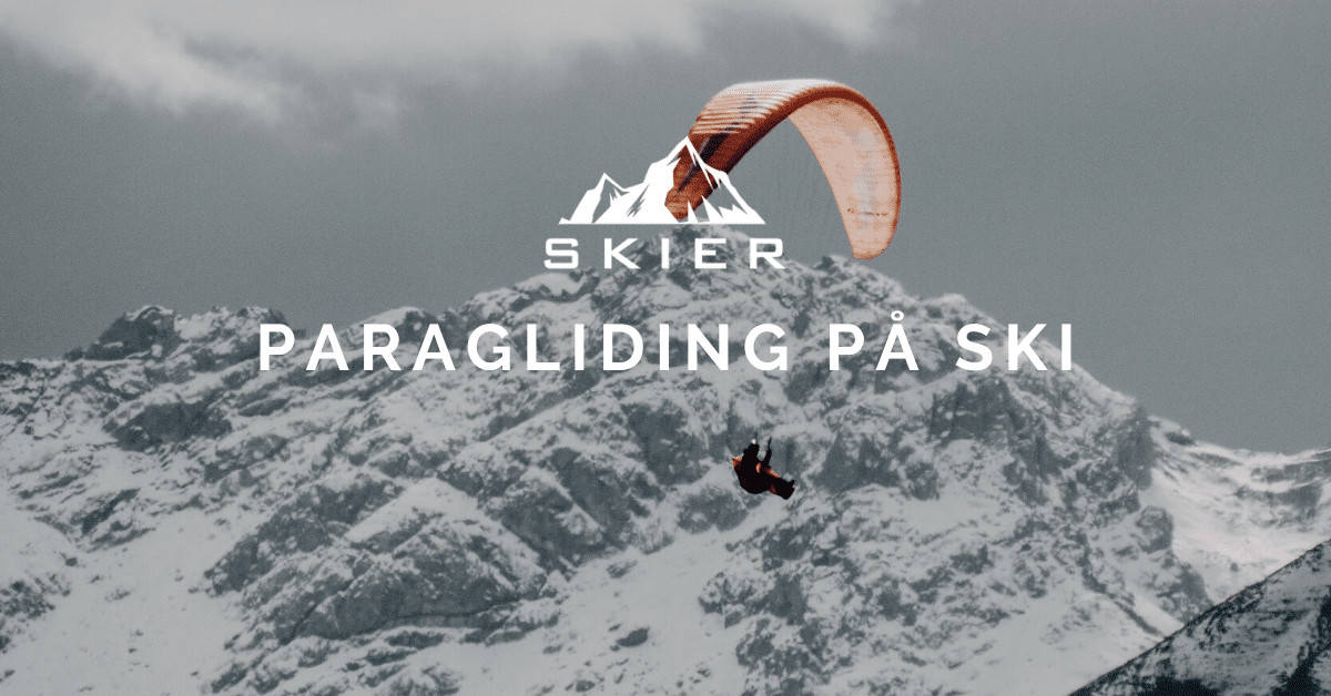 Paragliding på ski