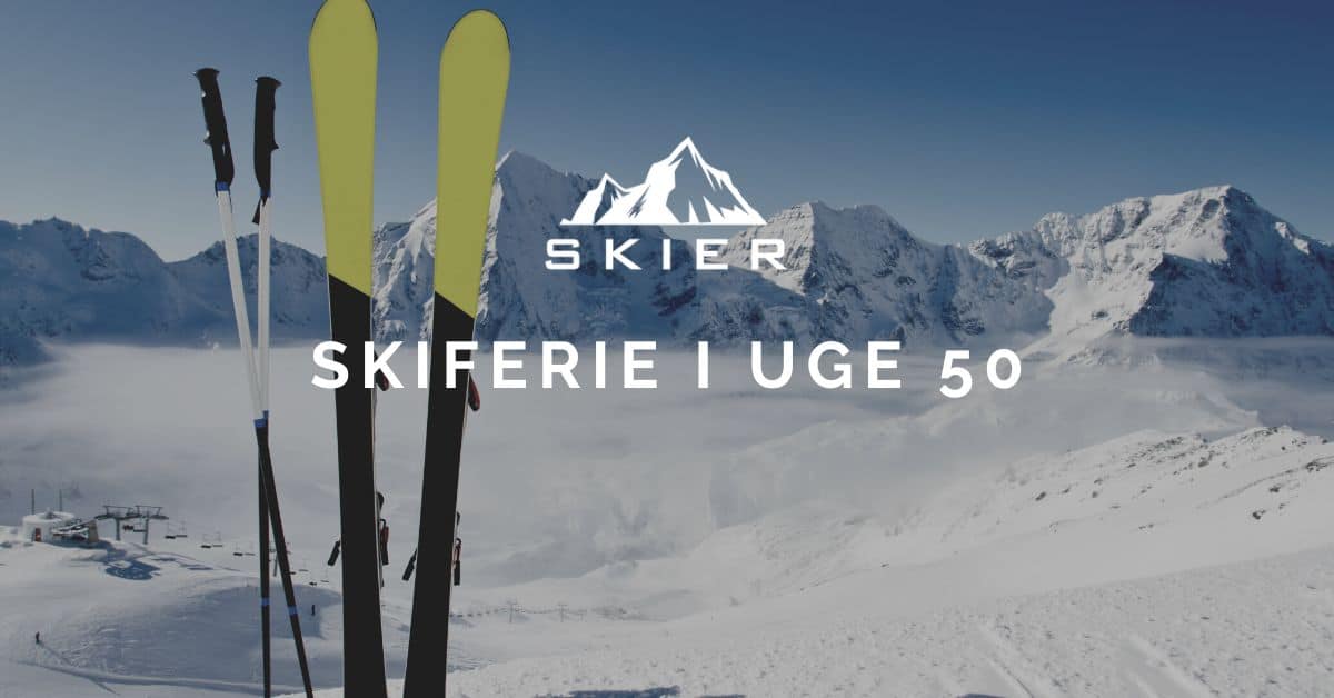 Skiferie i uge 50