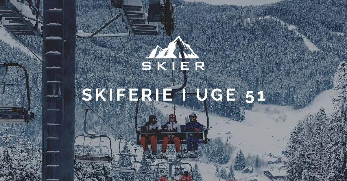 Skiferie i uge 51