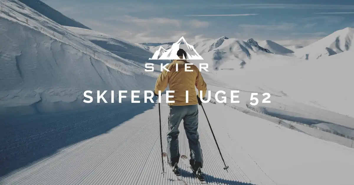 Skiferie i uge 52