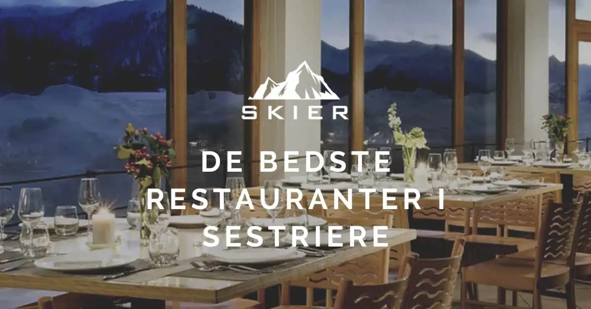 De bedste restauranter i Sestriere