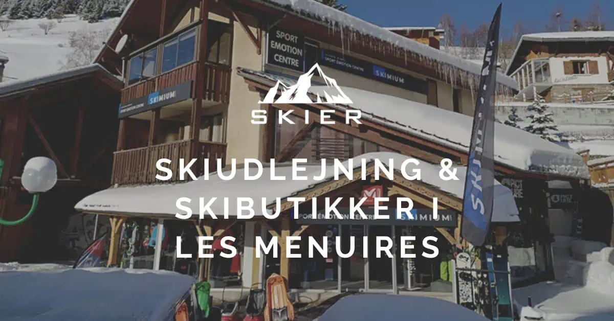Skiudlejning & Skibutikker i Les Menuires