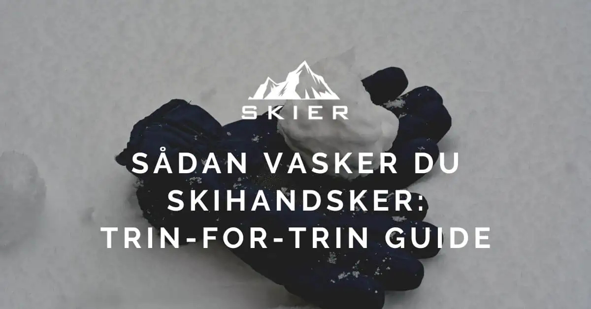 Vask af skihandsker