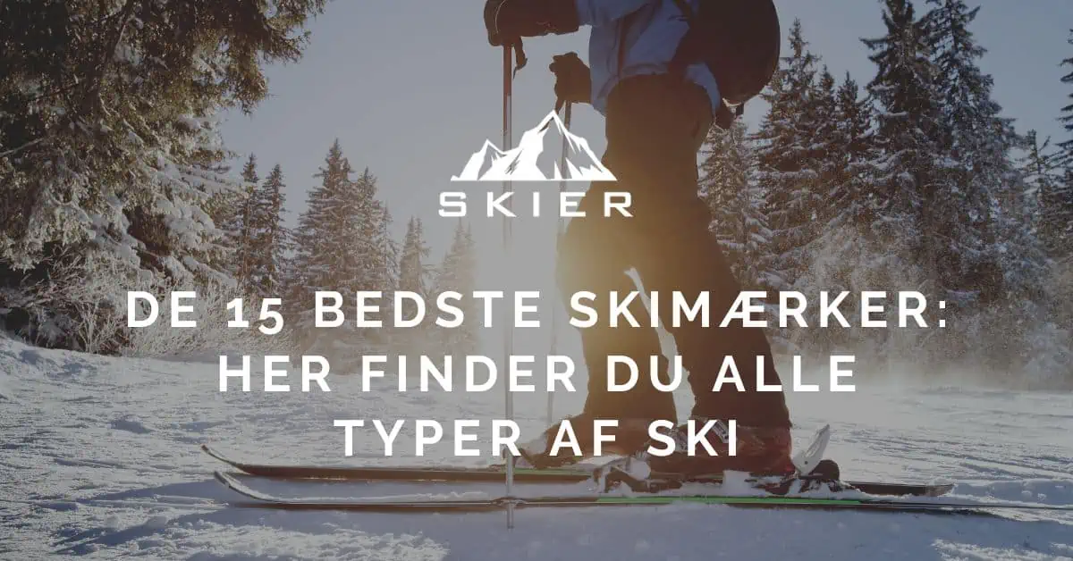 De 15 bedste skimærker Her finder du alle typer af ski
