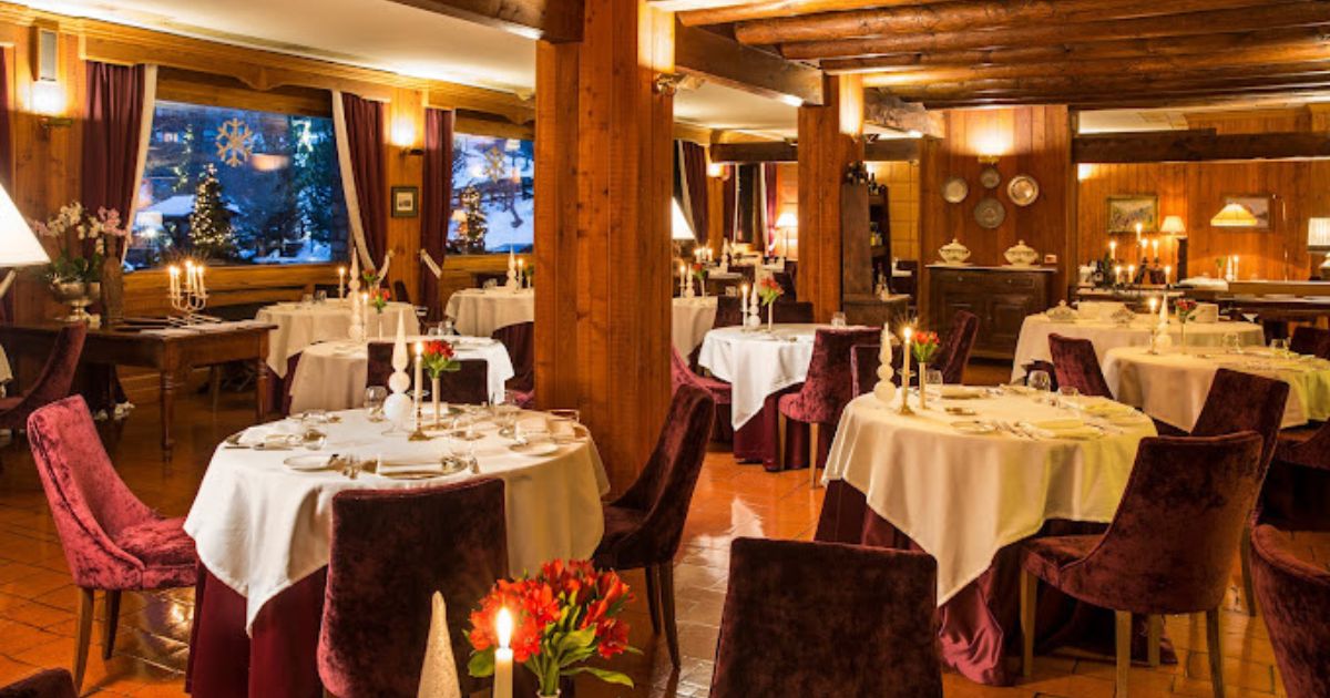 La Chandelle Restaurant, Cervinia