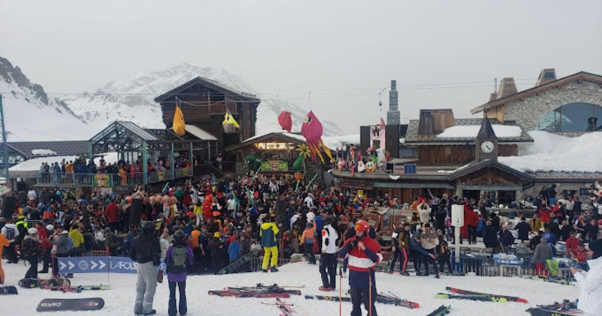 6 Best après ski places in Val d'Isere 1 La Folie Douce, Val d'Isere