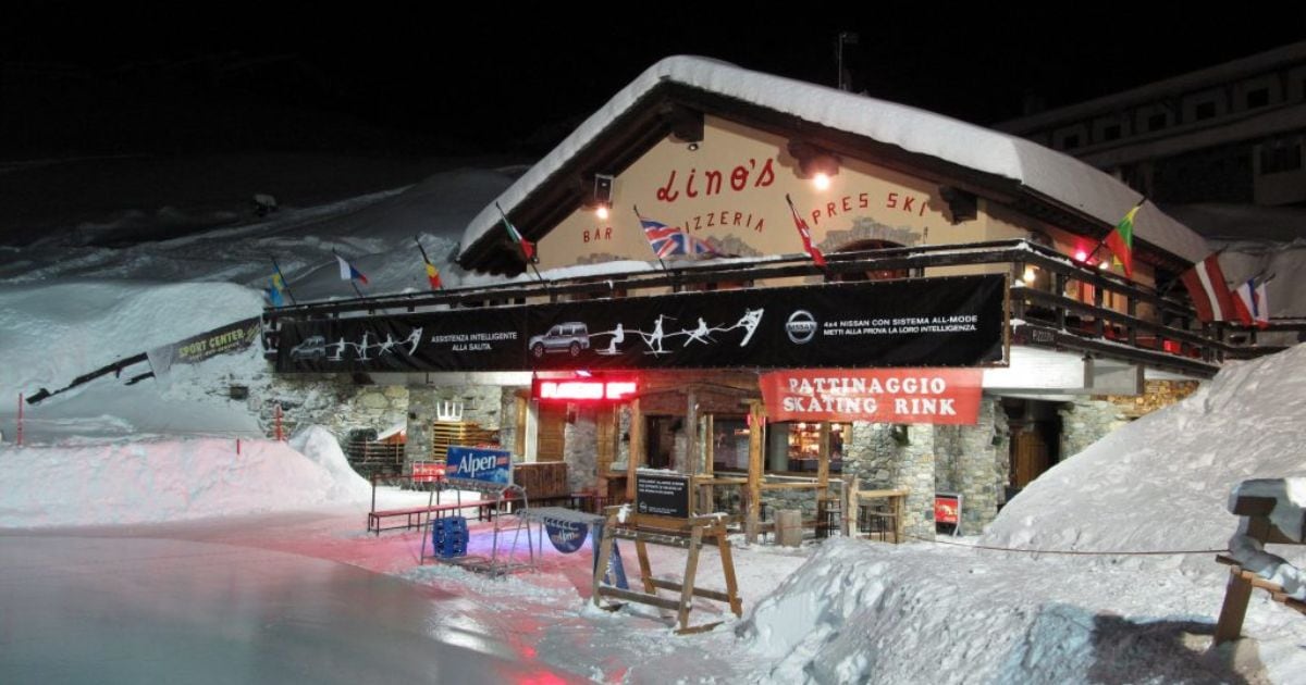 5 Bedste afterskibarer i Cervinia 1 Lino’s Bar, Cervinia