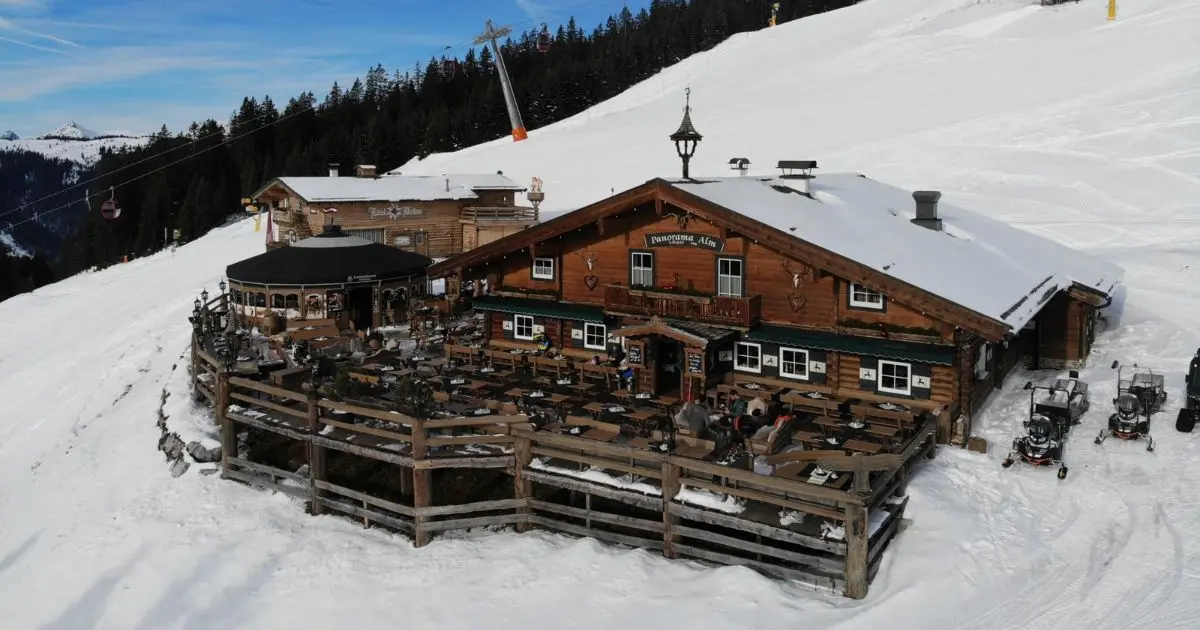 De 7 bedste restauranter i Saalbach, Østrig 4 Panorama Alm & Edelweiss, Saalbach
