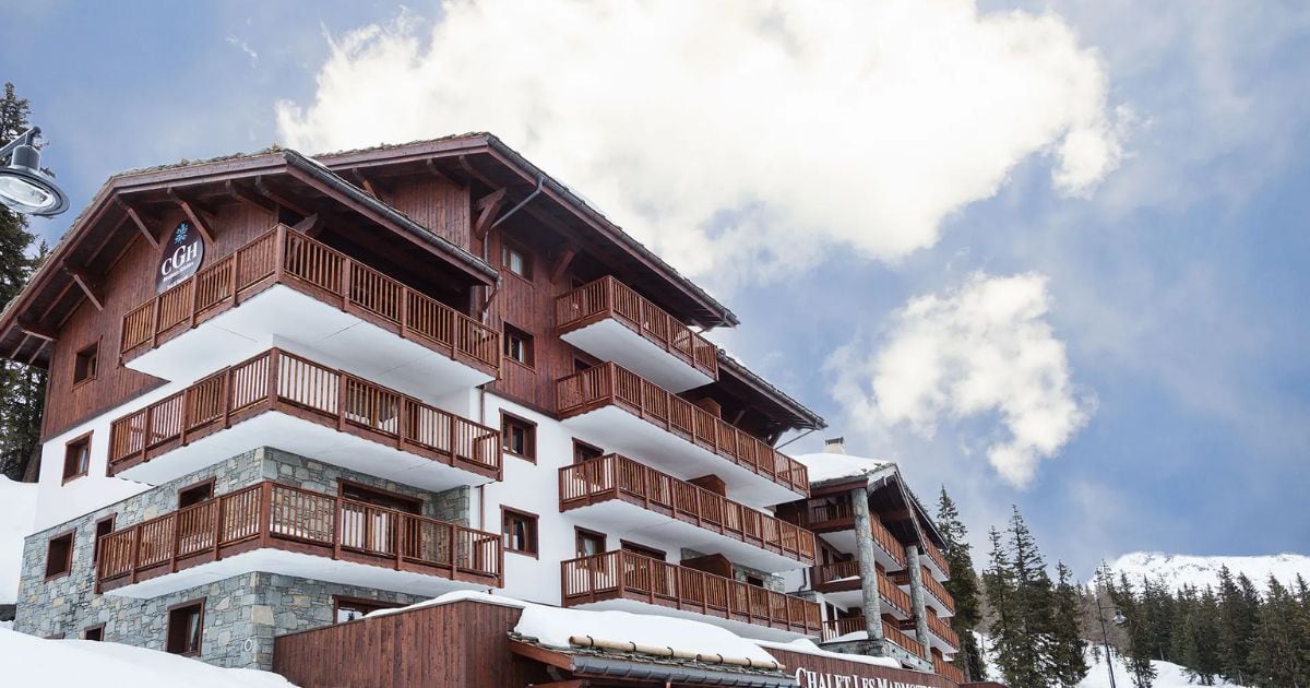 De 8 bedste hoteller & lejligheder i La Rosière 7 Résidence CGH Le Chalet les Marmottons, La Rosière