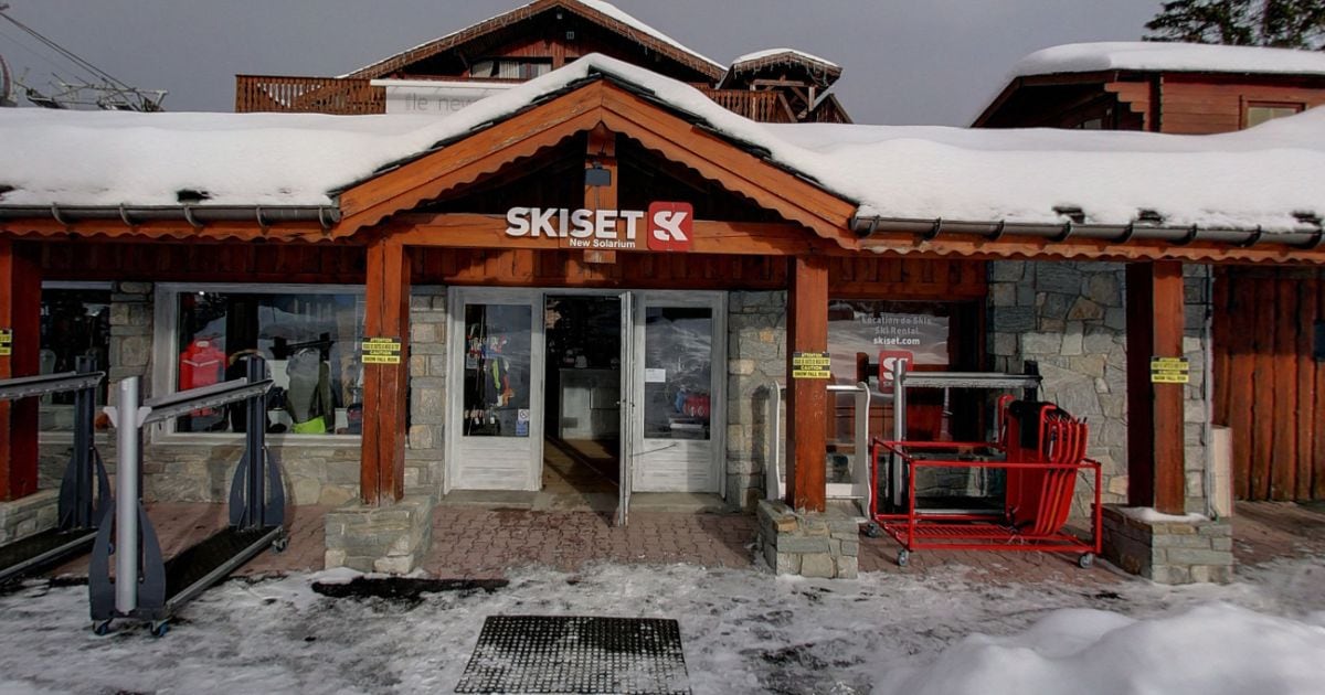 Skiset Ski Service New Solarium, Courchevel