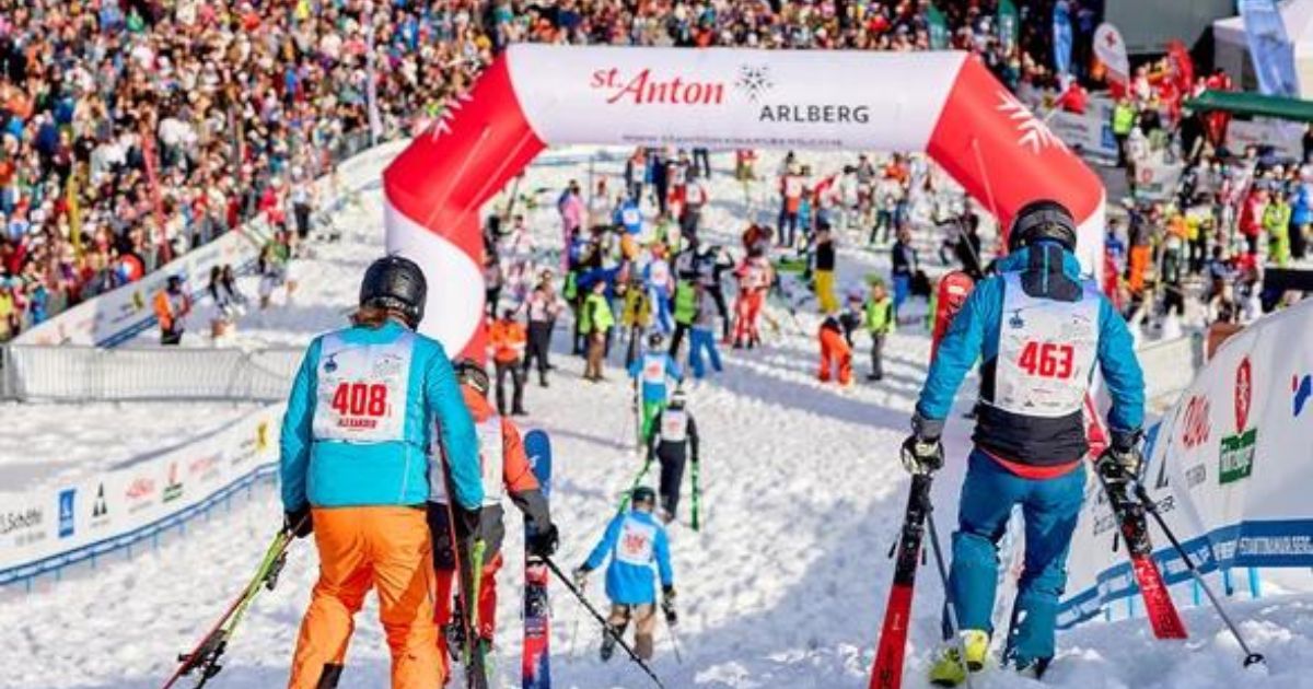 Forårs skiløb i St. Anton am Arlberg