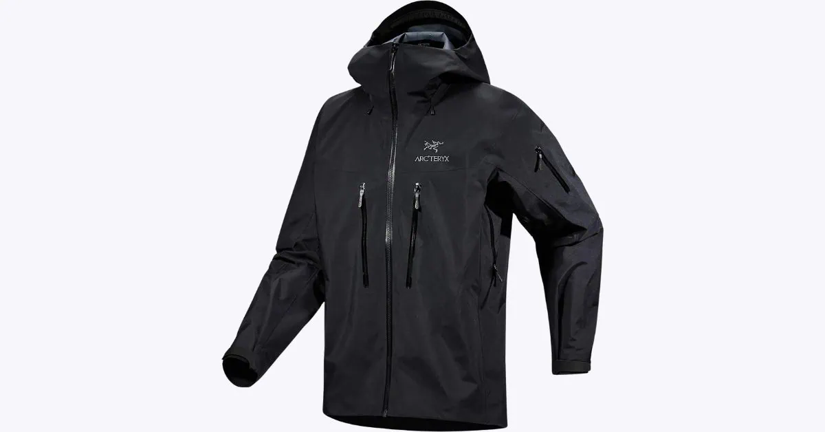 Bedste Arc'teryx Skaljakker: Guide til modeller 1 Arcteryx Mens Alpha SV Jacket