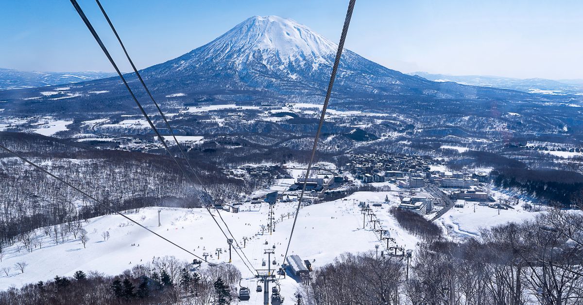 De højest beliggende skiområder i Japan