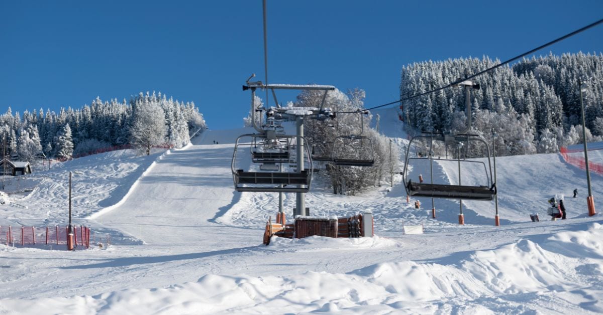 De højest beliggende skiområder i Norge