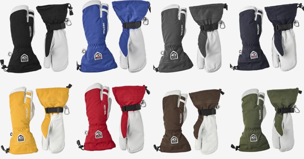 Bedste Hestra 3-Finger Skihandsker: Guide til modeller 1 Hestra Army Leather Heli Ski 3-finger