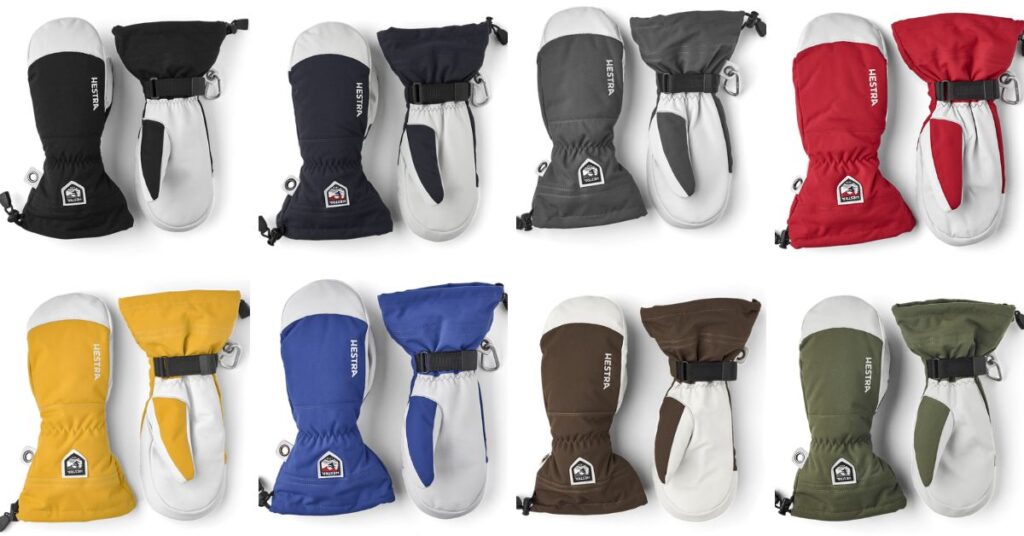 Bedste Hestra Luffer: Guide til modeller og kollektioner 1 Hestra Army Leather Heli Ski Mitt luffer