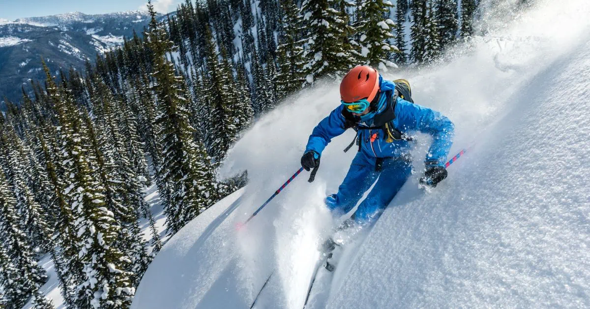 Leje af freeride skiudstyr