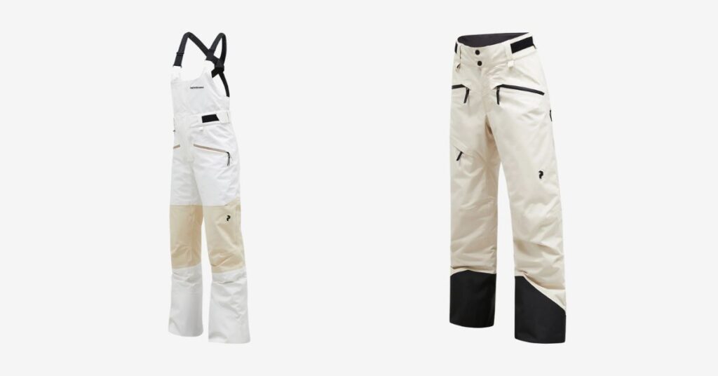 Bedste Peak Performance Skibukser til Dame 5 Peak Performance Stretch Softshell Bib Pants Dame