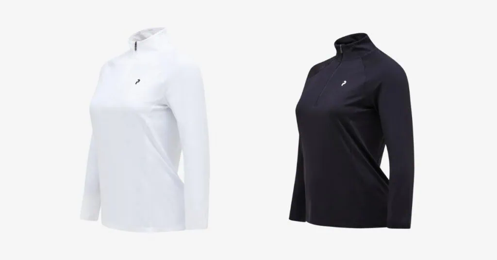 Bedste Peak Performance Skiundertøj til Dame 4 Peak Performance Half Zip Synthetic Baselayer Dame