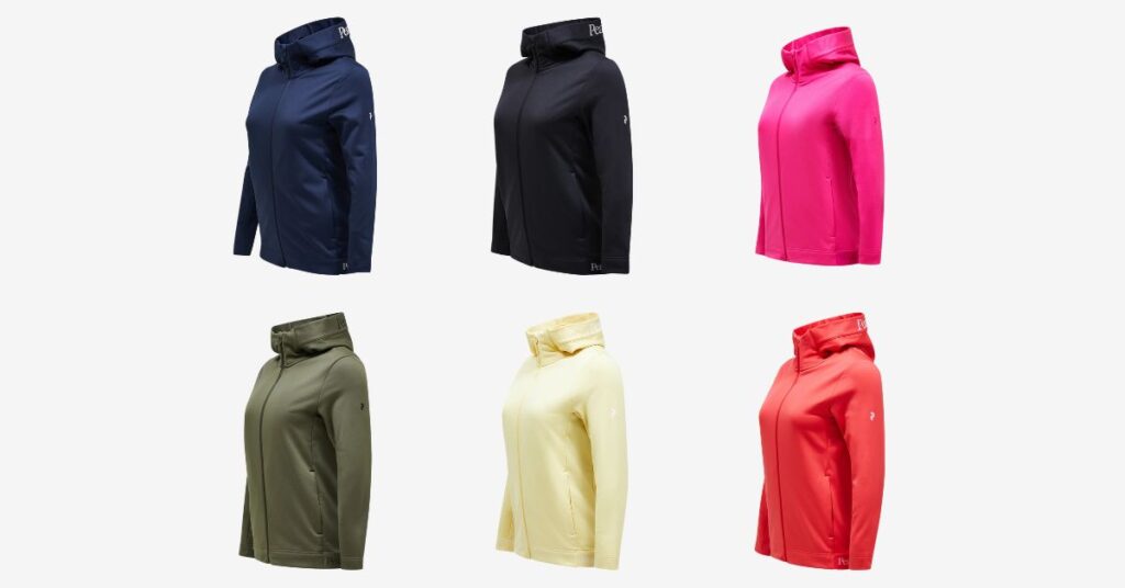 Peak Performance Rider Tech Zip Hood Dame