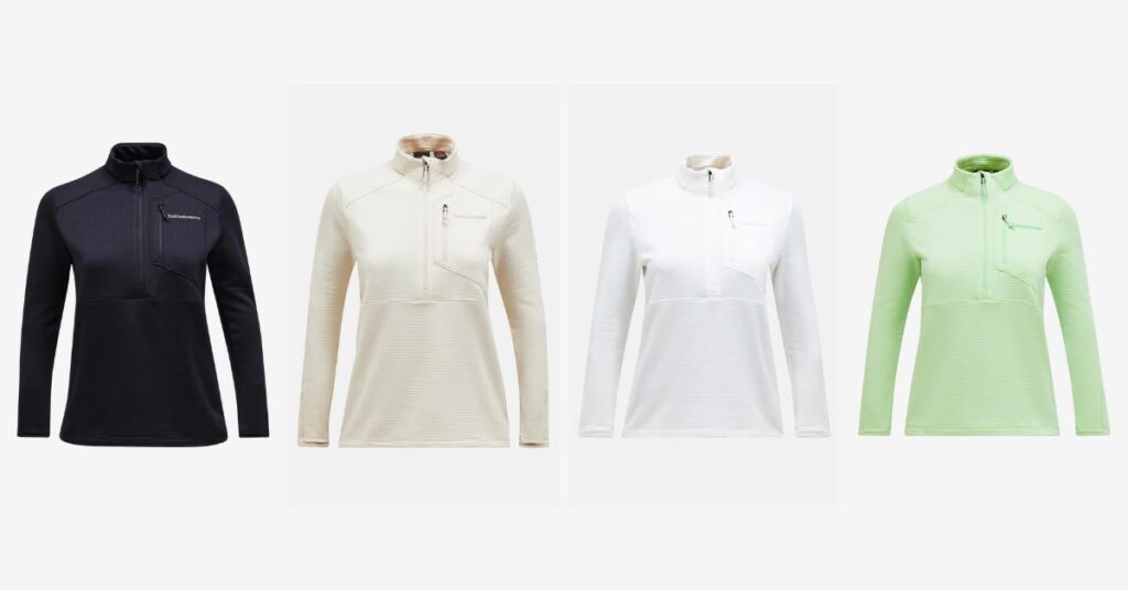 Peak Performance Trail Polartec® Power Grid Half Zip Dame