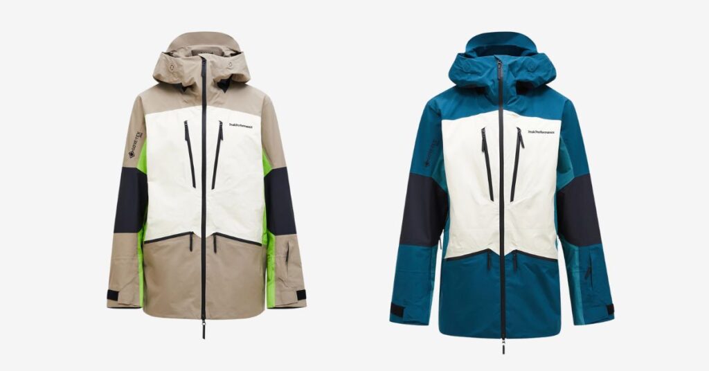 Bedste Peak Performance skijakker til herrer 3 Peak Performance Vertical Gore-Tex Pro 3L Shell Jacket Herre