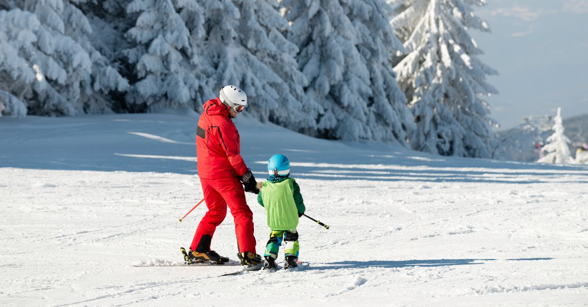 Guide Skiferie med børn første gang