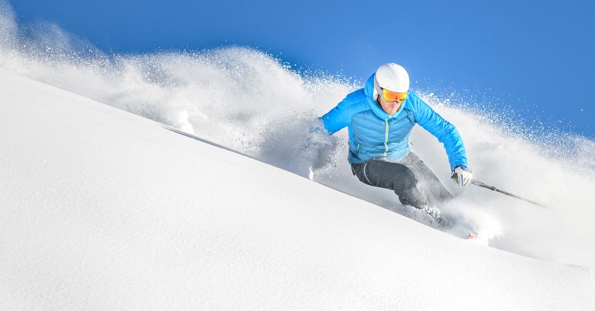 Sådan står man på ski i powder