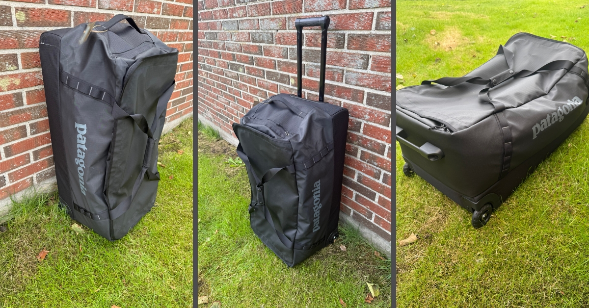 100L Black Hole Wheeled Duffel Bag, Sort – Test