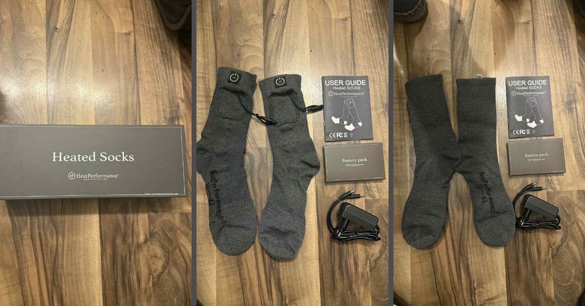 HeatPerformance ULTRA THIN opvarmede sokker – test